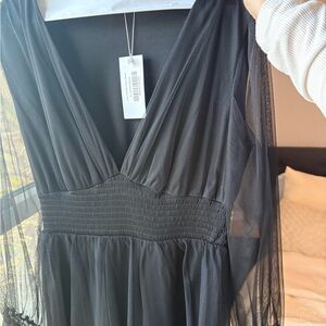 Baltic Born Black Maxi Dress